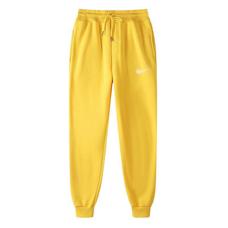 Pantaloni sportivi casual in pile spessi, aderenti, tendenza moda, pantaloni da uomo, pantaloni della tuta, best-seller primaverile e autunnale