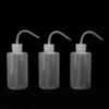 3Pcs 250ml Tattoo Wash Curved  Style Cleaning Bottles Plastic Squeeze Green Algae Watering Can