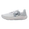 Under Armour Charged Pursuit 3 Logo Grande - Bianco Grigio Blu Notte Scarpe da Ginnastica da Uomo Grigio Distante 3026518-108