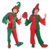 Hat Green Elf Costume Top Christmas Party Accessories Funny Christmas Cosplay Costume  Photo Props