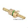 6Pcs Hose Barb Fittings, Straight Connector Coupler, Air for Gas, Water,