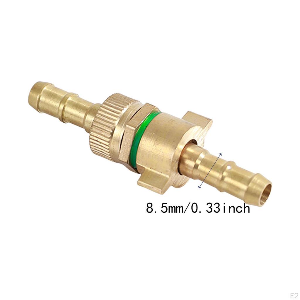 6Pcs Hose Barb Fittings, Straight Connector Coupler, Air for Gas, Water,