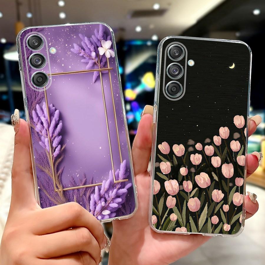 Case for Samsung Galaxy M34 M54 M55 5G New Design TPU Silicone Soft Cover for Samsung M546B  M556B M346B Coque Protective Capa