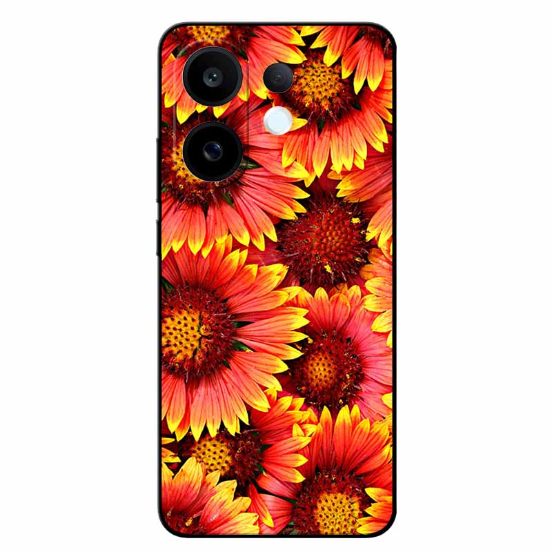 For Vivo S30 5G Cases V2464A Marble Painted Silicone Back Cover Cases For V2464A Soft Black Funda VIVO S30 TPU Cases Vivo S30 5G