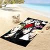 Vibrant Youth Expressions Beach Towel Outdoor Camping Beach Towel for Vacation Photos Quick-drying Swim Towel Swim Seaside Outdoor Picnic Beach Mat