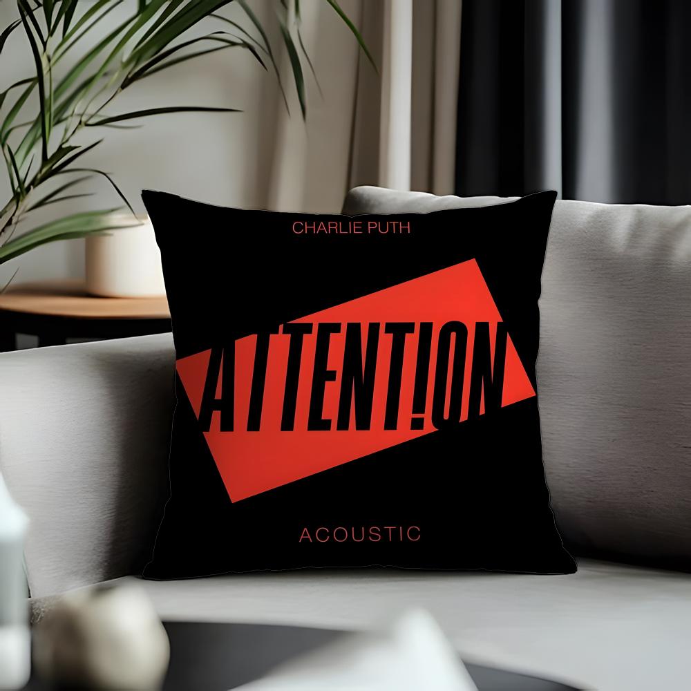 Trending CCharlie Puthed Cushion Cover Antidustmite Pillowcase Invisible Zipper Silky Short Plush Sofa Cushion Cover