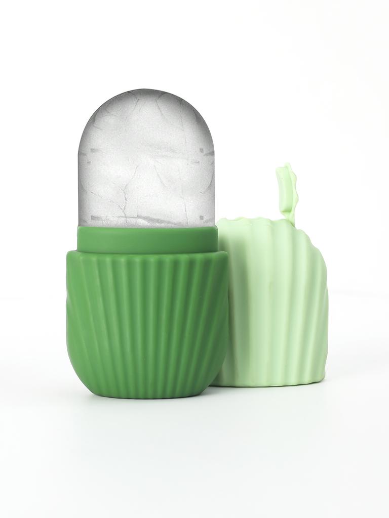 Ice Roller for Face and Eyes Silicone Ice Mold, Cooling and Firming Facial Skin Ice Roller Leak-proof Reusable Facial Care