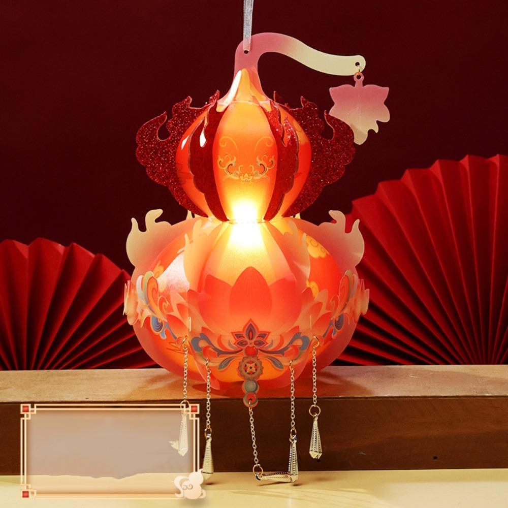 

Chinese Style Spring Festival Luminous Lantern Children Handheld Lantern Home New Year Gift