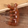 Natural Ox Horn Gua Sha Tools Scraping Point Full Body Massage Wide Toothed Comb