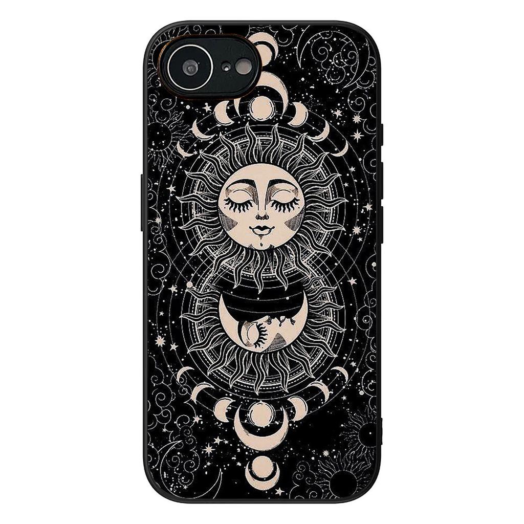 Witches Moon Totem Divine Witch Sun Face Cover for Samsung Galaxy S22 S21 S20 FE Ultra Plus A35 A36 A37 A33 A34 A04 A71 Case