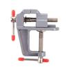 Mini Aluminum Bench Vise Clamp 30Mm Portable Lightweight Flat Table Clamp for Woodworking Jewelry Carving Milling Vise