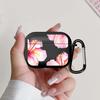 Case For Airpods Pro 2 Pro3 1 3 4 Pro2 Earphone Cases Cover Pink Hibiscus Flower