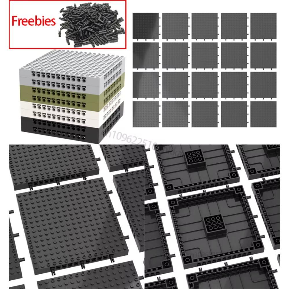 Wholesale 16X16 Pixel Art Building Blocks Bottom Plate 65803 Bricks Baseplate Part Compatible 31212 21333 98138 Pixel Toys Gifts