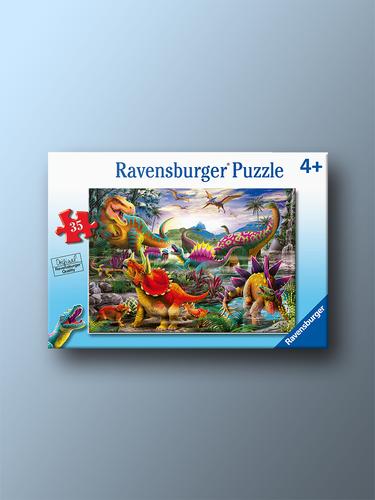 

Ravensburger Головоломка «Появление Тираннозавра» из 35 деталей (Возраст 4+)