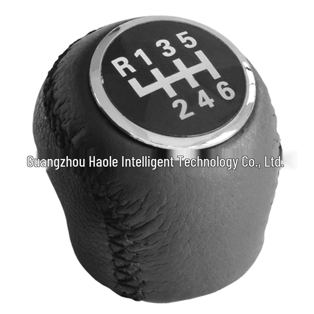 Leather Gear Shift Knob for Fiat Grande Punto 2006-2012 Manual Transmission