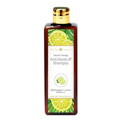 Anti-Dandruff Shampoo with Black Pepper, Lemon and Vitamin E (100 Ml), Anti Dandruff Shampoo Black Pepper Lemon Vitamin E,