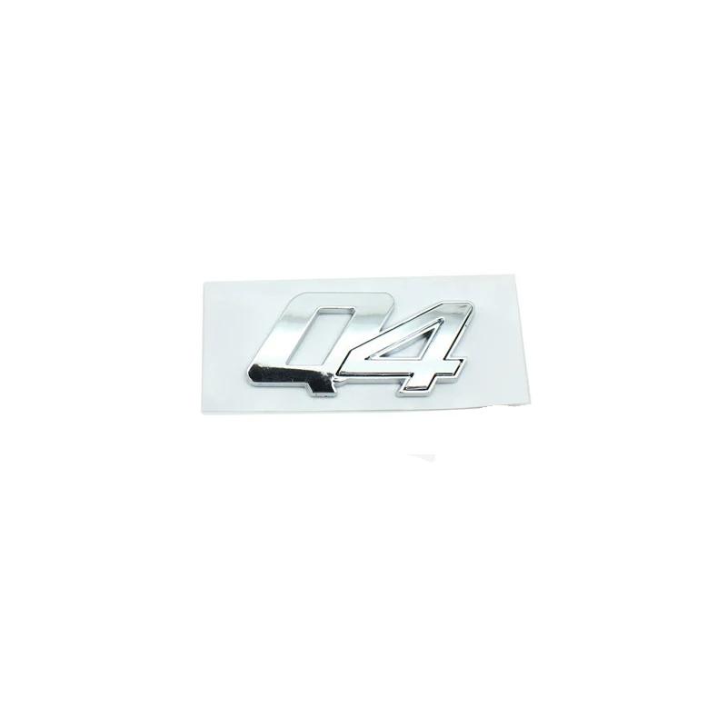 1Pc Car 3D ABS Trunk Letters Logo Badge Emblem Styling Decals Sticker For Ghibli Quattroporte Levante Q4 SQ4 GTS Gransport