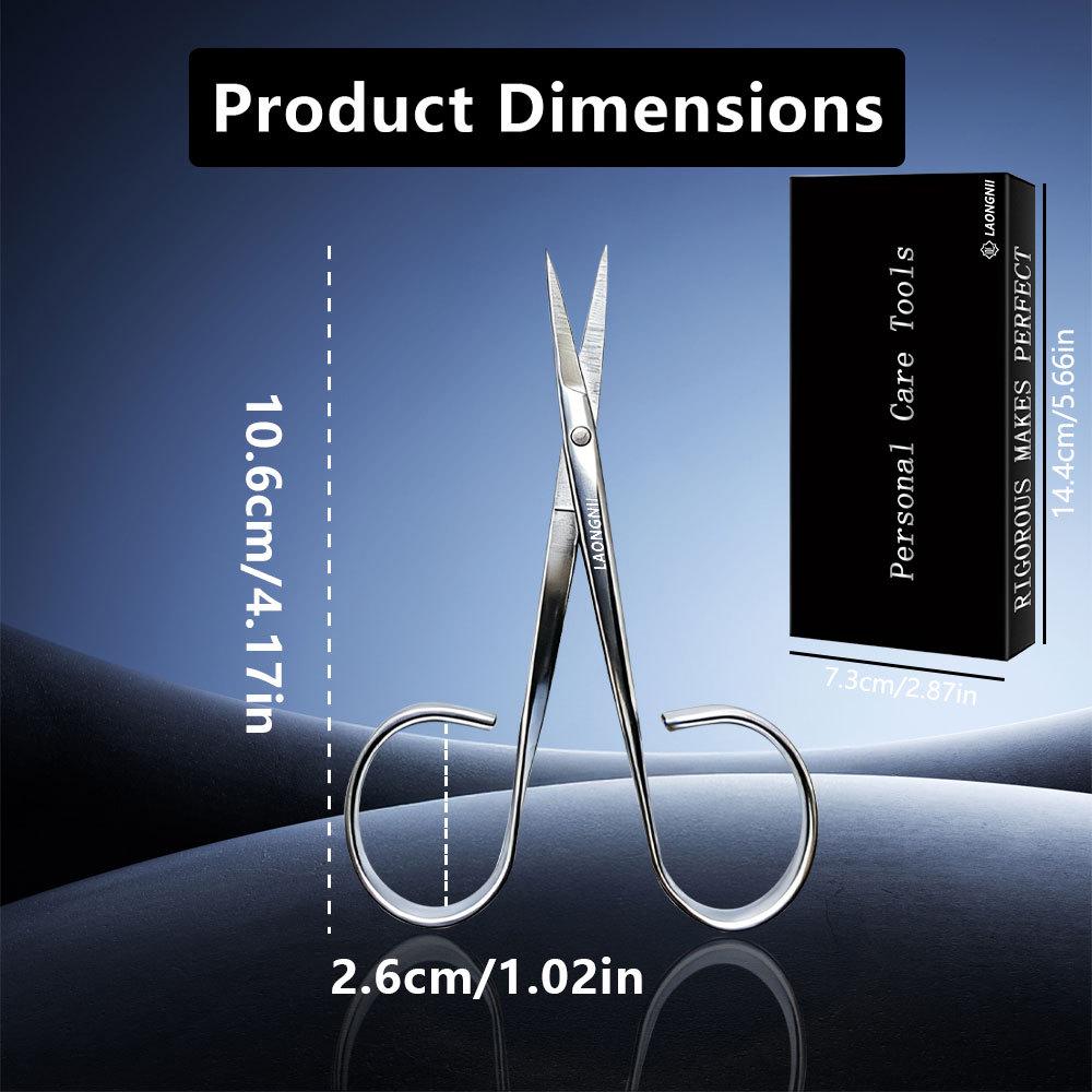 Stainless Steel Bird-Shaped Bent Head Cuticle Nippers for Professional Manicure