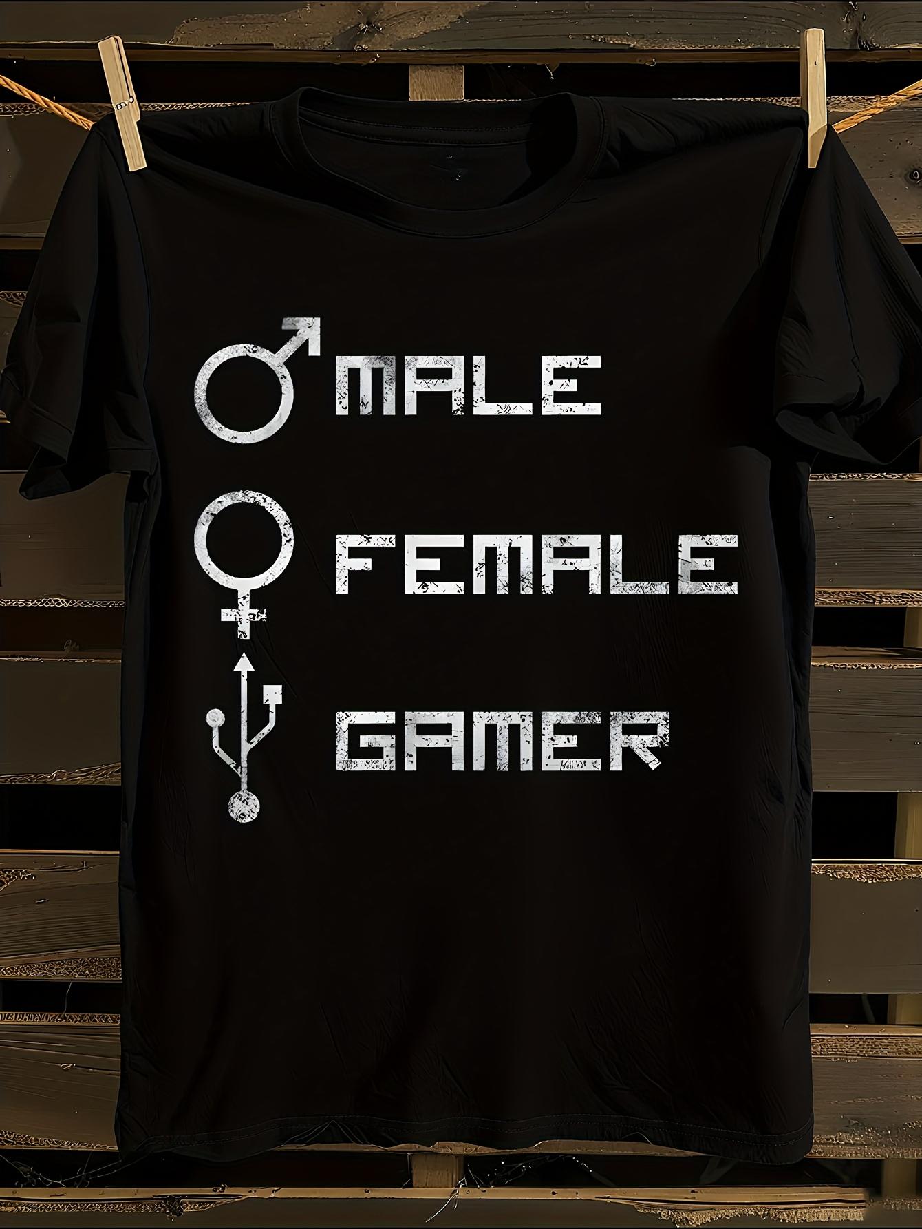 s Funny Gamer T-shirt XL