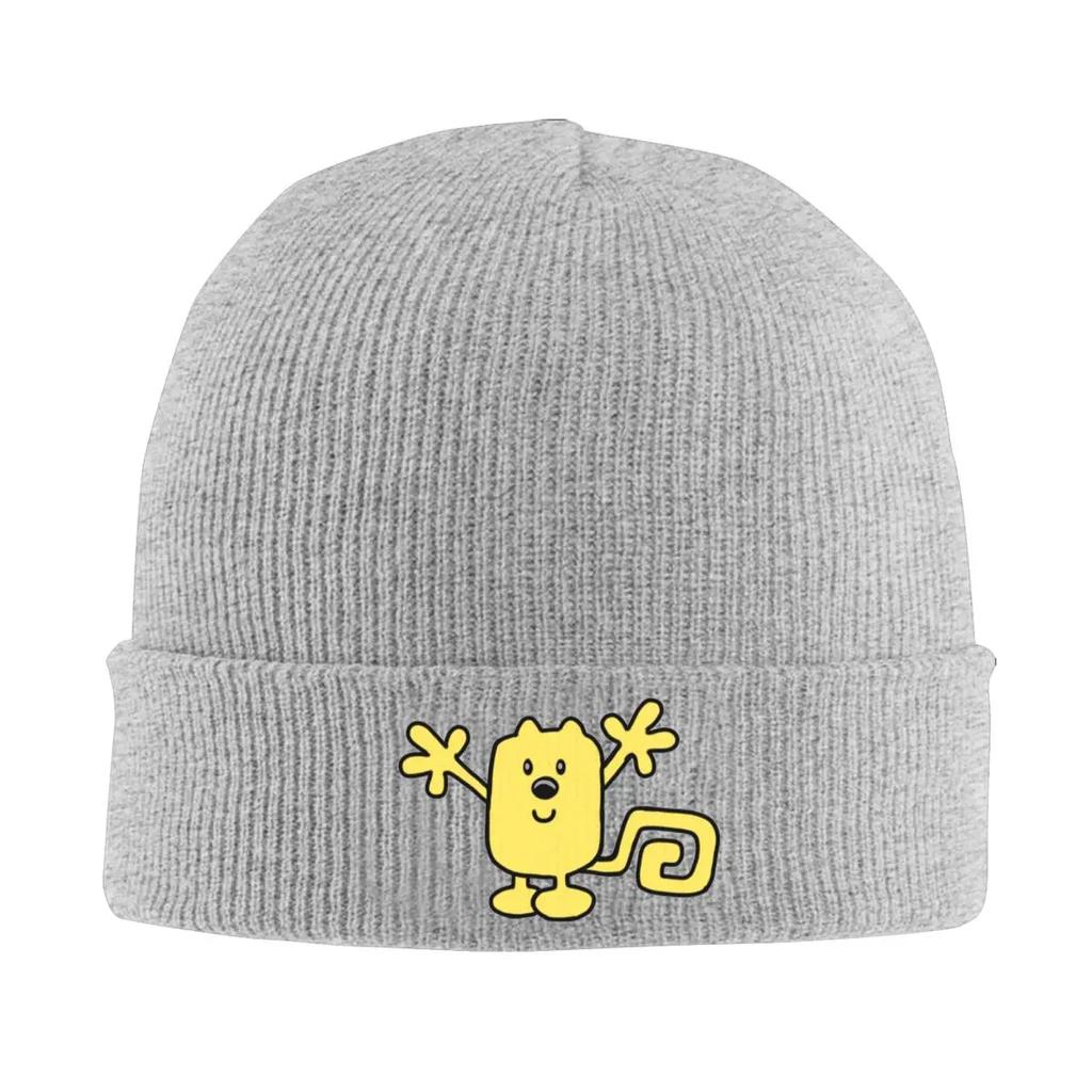 Wow Wow Wubbzy Warm Knitted Cap Winter Knit Bonnet Hat Skullies Beanies Hip Hop Caps for Unisex