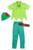 Clearstone Halloween Fantasy Boy Cosplay Green Costume, 100cm,