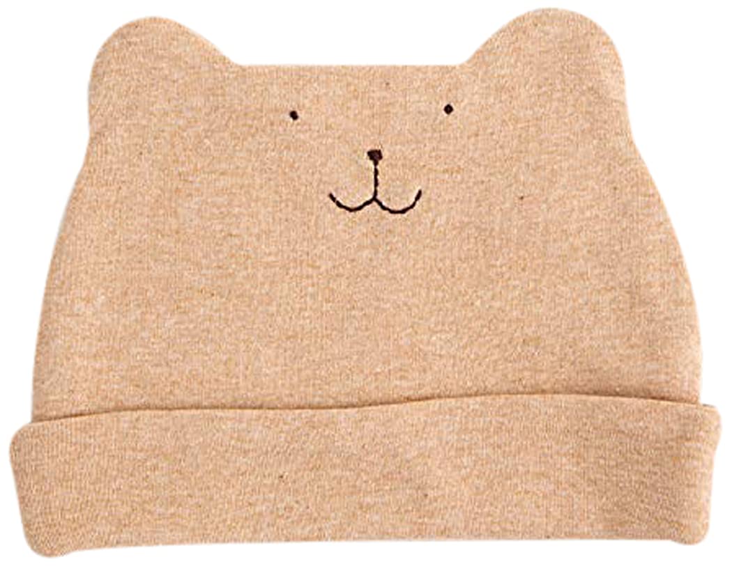 

Pompkins BABY Organic Cotton Cap and Dog Made in Japan Y-1067 100% [Rabbit, Bear, Series] (Bear (Brown))