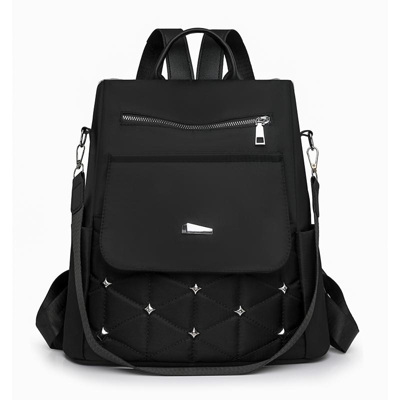 Multi-Functional Backpack Women's Large Capacity Anti-Splashing Anti-Theft Backpack Shoulder Bag