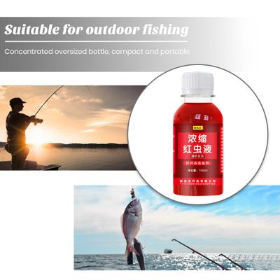 100ML Concentrated Red Worm Liquid High Concentration Fish Bait Additive Fishing Lure Enhancer Attraction Agent Freshwater Trout Carp Bass Fishing