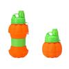 Retractable Folding Water Bottle Pumpkin Silicone Sport Bottles Collapsible Water Cup  Traveling