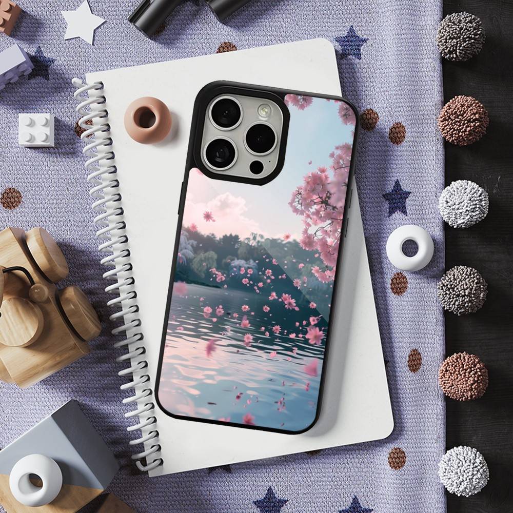 Warmth Art Flowers For iPhone 12,Pro,16,15,Mini,13,17,Max,11,14,Plus,For Magsafe,Magnetic Wireless Charging Case