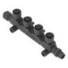 4 Port 5 Channel Multiport T Connector Black 010‑11078‑01 for NMEA 2000 Network Boat Marine Converter Collecter