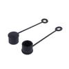 2 Pezzi Coperchio Antipolvere in Silicone Per Spine di Alimentazione Audio di Rete Connettori Speaker Xlr 6.35Mm Tappo Protettivo Impermeabile