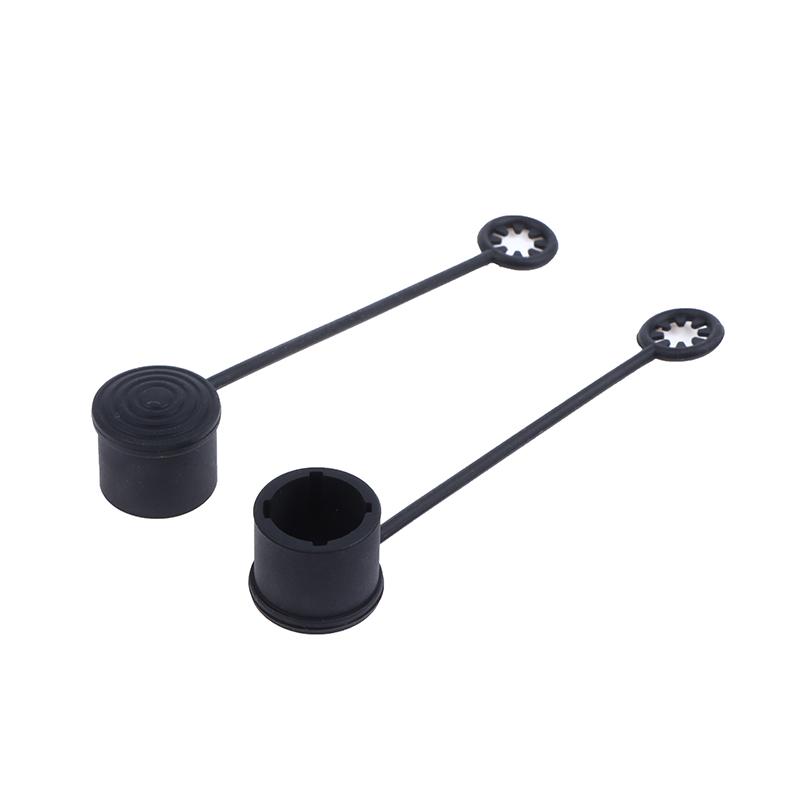2 Pezzi Coperchio Antipolvere in Silicone Per Spine di Alimentazione Audio di Rete Connettori Speaker Xlr 6.35Mm Tappo Protettivo Impermeabile