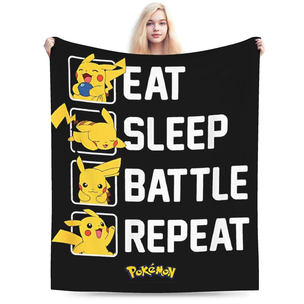 Zabawne pokemonowe Gengar potwór Koc Lekki Cienki Koralowy Polar Pluszowy Wygodny Koc do Rzucania Można Prać w Pralce