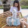 DODOPET Breathable Cat & Small Dog Travel Carrier - Portable, Lightweight, Handheld Bag for Summer Outings