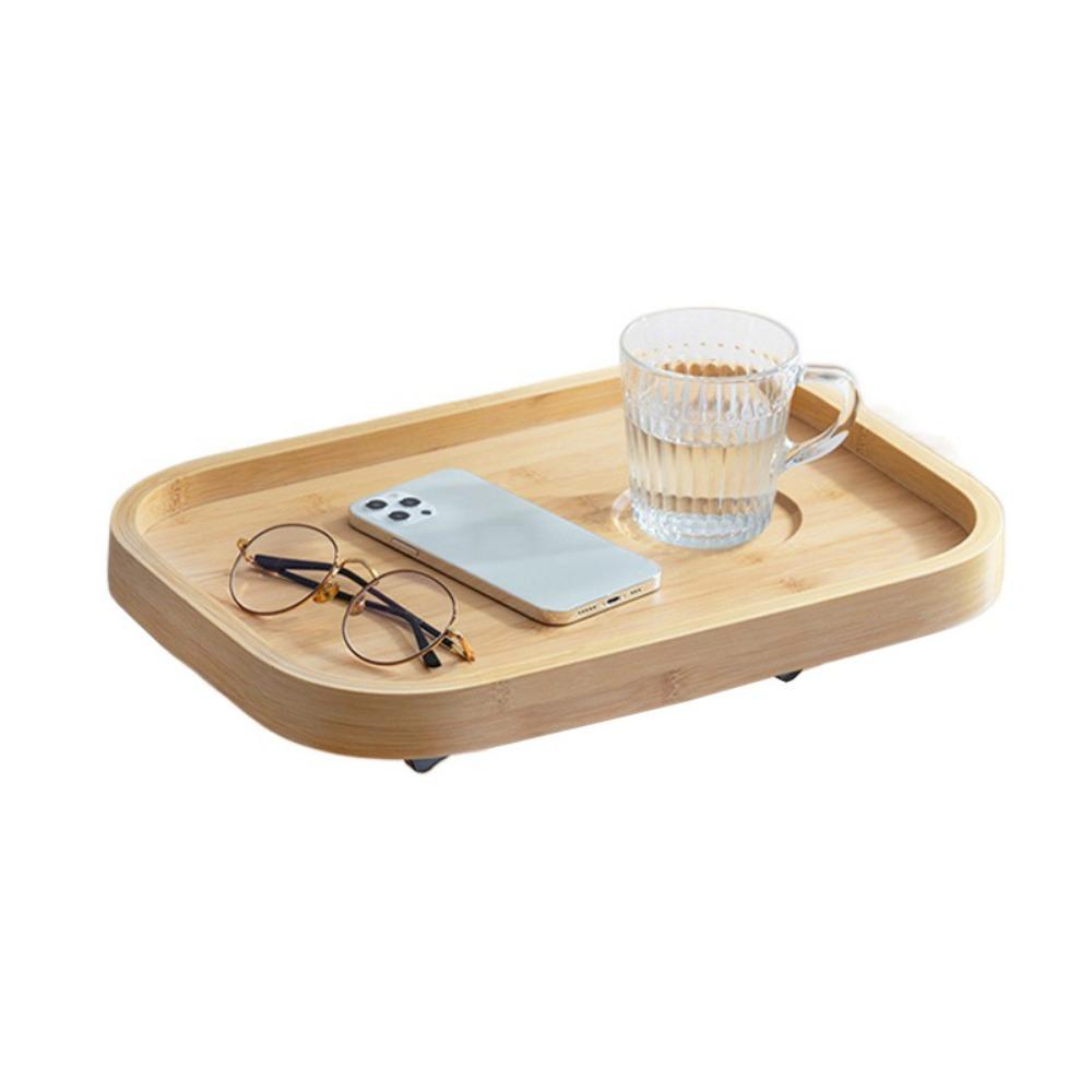 Clamp on Bathtub Side Tray Non-slip Small Side Table  College Dorm Room