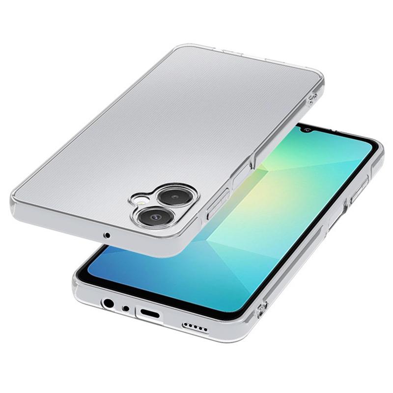 

For Samsung Galaxy A06 5G Case Slim Fit Transparent Soft TPU Phone Cover Type A