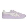 Onitsuka Tiger Tokuten Cow Split Leather Fashion Versatile Low-Top Skate Shoes Unisex sneaker Light-Purple 1183C254-021