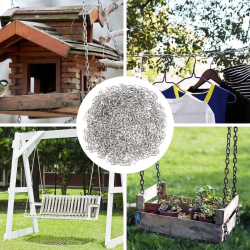 Stainless Steel Chain, 1.5mm Wire Diameter, 10m Length, Rust-resistant, Fixed Chain, Security Chain, Anti-theft Chain, Metal Chain Polished Round Link