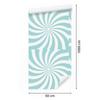 Hippie Wallpaper Background Celadon and White for Living Room and Bedroom 50x1000