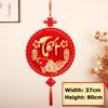 1PC Decorations Ceremony Tassel Hang Blessing Red Spring Festival New Year Traditional Festive Atmosphere Brightly Colored