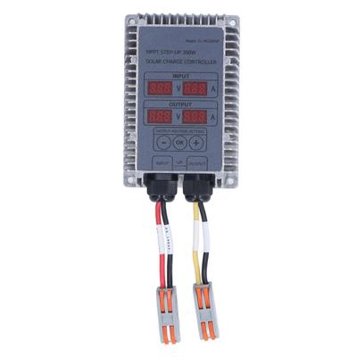 Solar Battery Charge Controller Boost MPPT Voltage Adjustable Waterproof with Display 24?85V 300W
