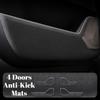 Suede Door Anti-Kick Pads Fit for Onvo L60 2026, Special Modified Interior Protection Accessories for Inner Door Panels durable