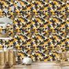 Military Camouflage Wallpaper Gold and Brown for Living Room and Bedroom 50x1000