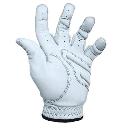 MONKEY GRIP Golf Slice Förebyggande Premium Cabretta Power Bra Mjukt Lätt Grepp Vänsterhandshandske, Halkskydd, Kuddar, Läder, Grepp, Passform, Linje, (MAN 22)