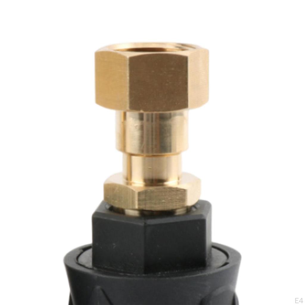 High Pressure Washer Adapter 360° Rotation M22*1.5mm Hose Convert for K Series