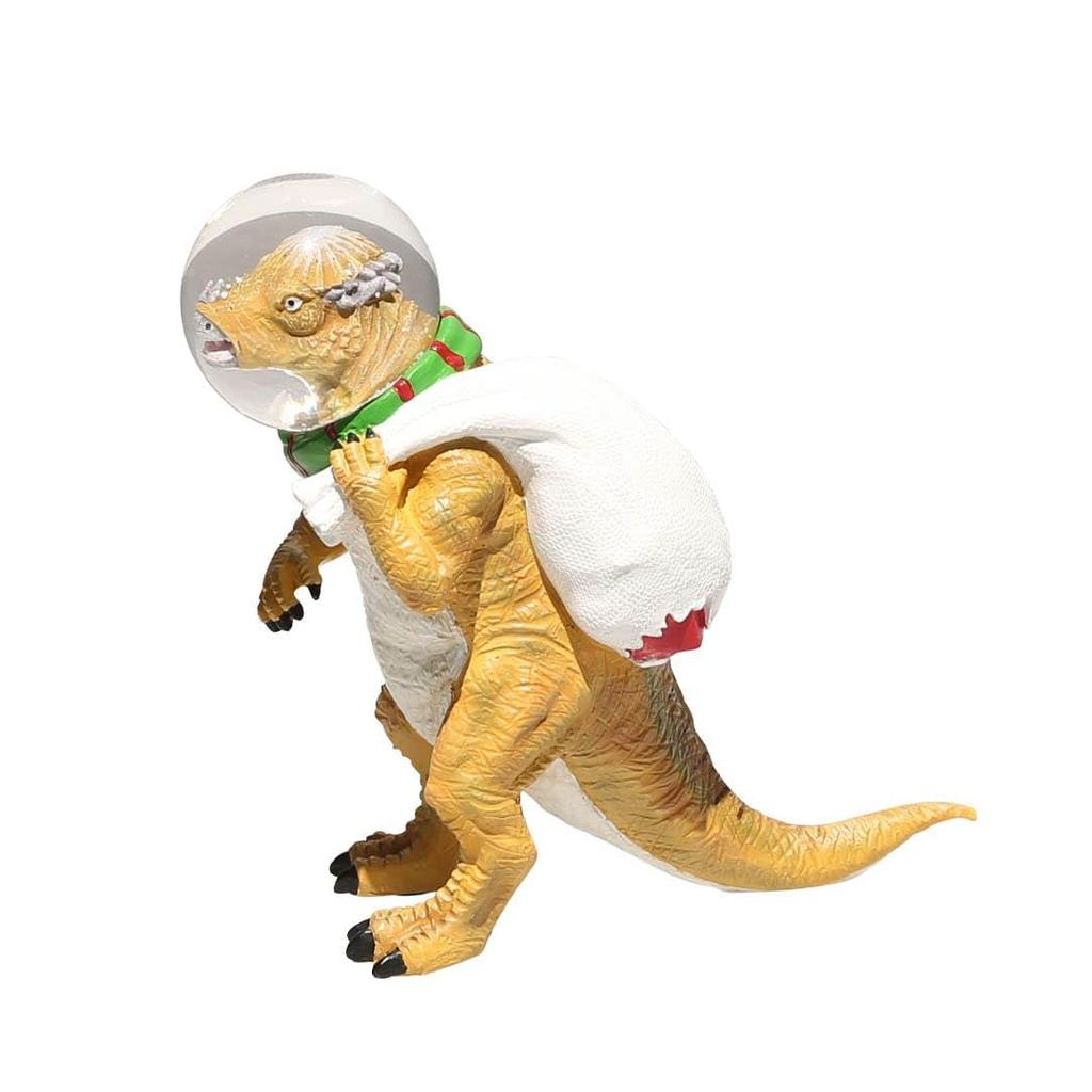 Dalton Dinosaur Snow Globe Pachycephalosaurus Water Christmas Height Width Depth Globe, Gift, 140mm, 140mm, 70mm, ZE-0693