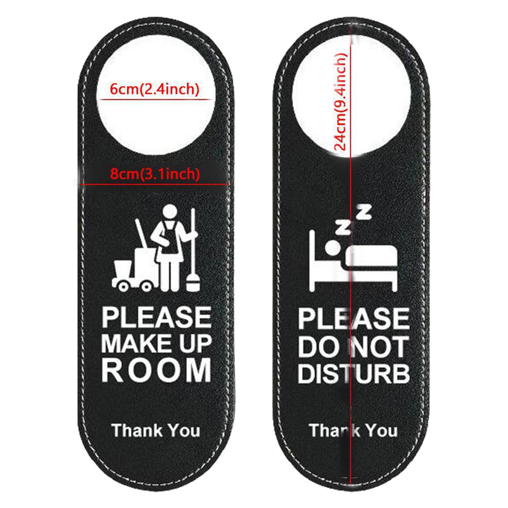 Make Up Room Hotel Bulletin Board Do Not Disturb Signs Door Hanger Tags Door Knobs Hanger Pendant Cleaning Label Decor Boards