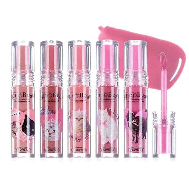 FLORTTE - Lip Gloss Serum - 4 Colors (1-4) #01 - 2.6g
