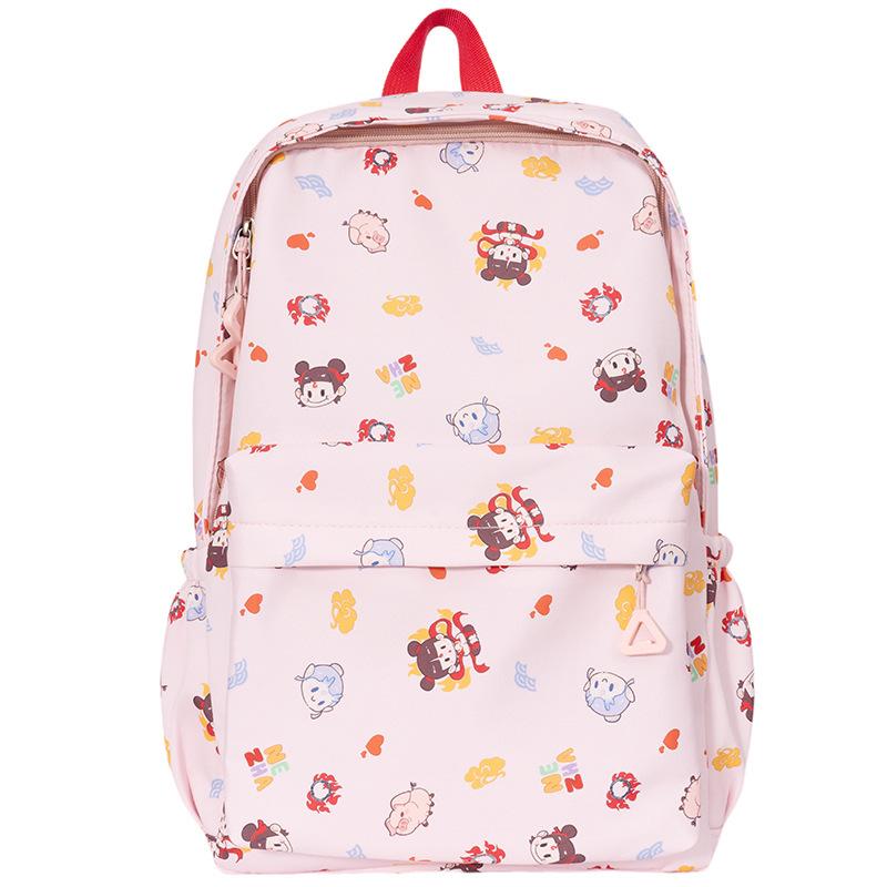 School bag new lightweight small backpack middle school student junior high school student college student schoolbag women's simple backpack